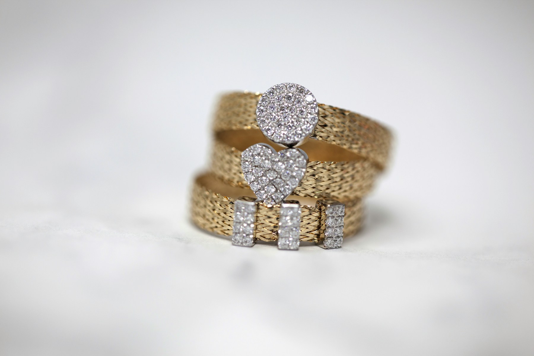 A craftsman's hands at work on a fine object