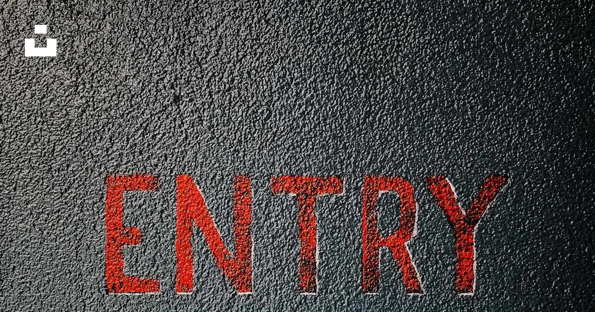 Red Entry signage photo – Free Entry Image on Unsplash