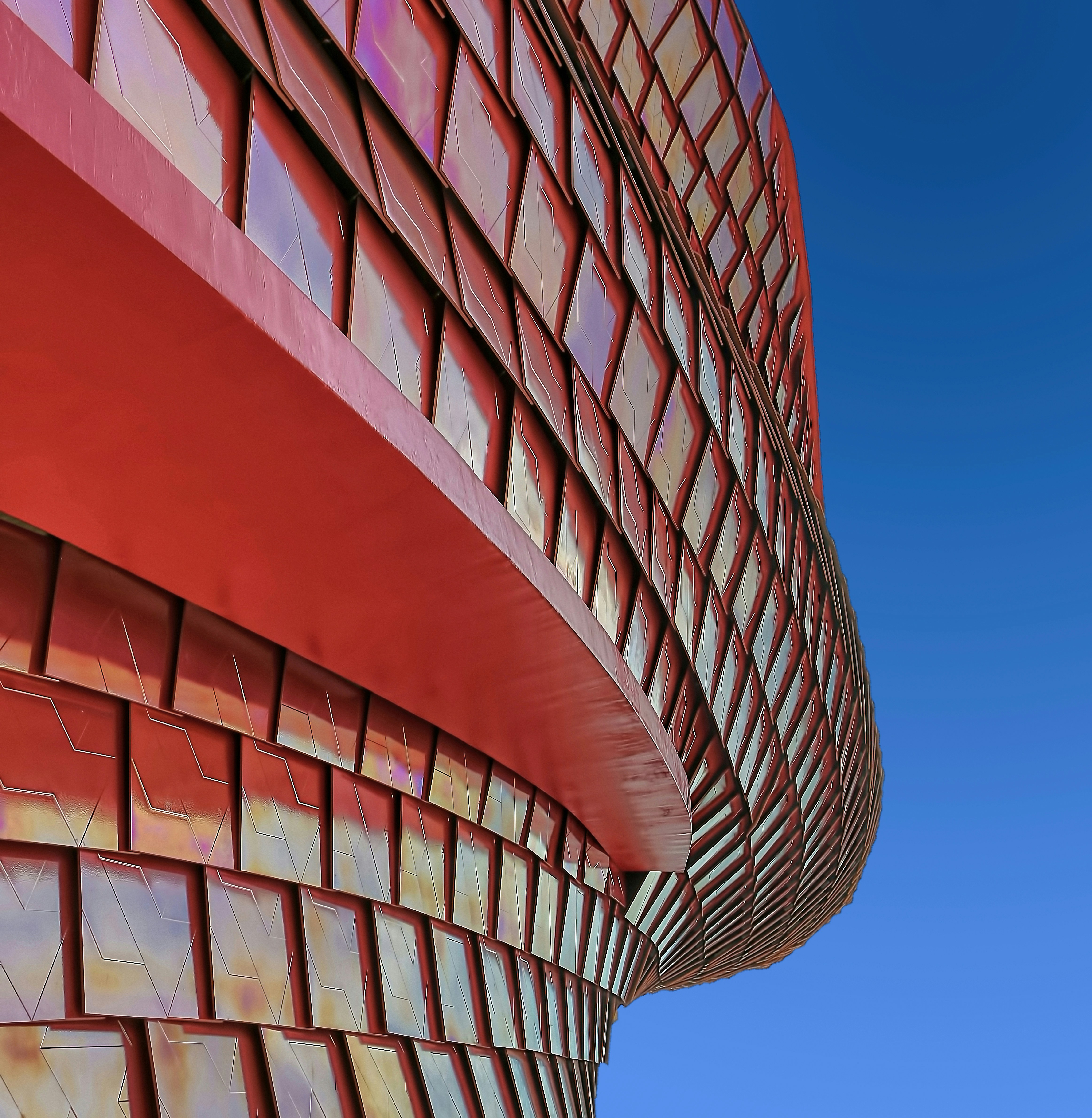 red concrete building