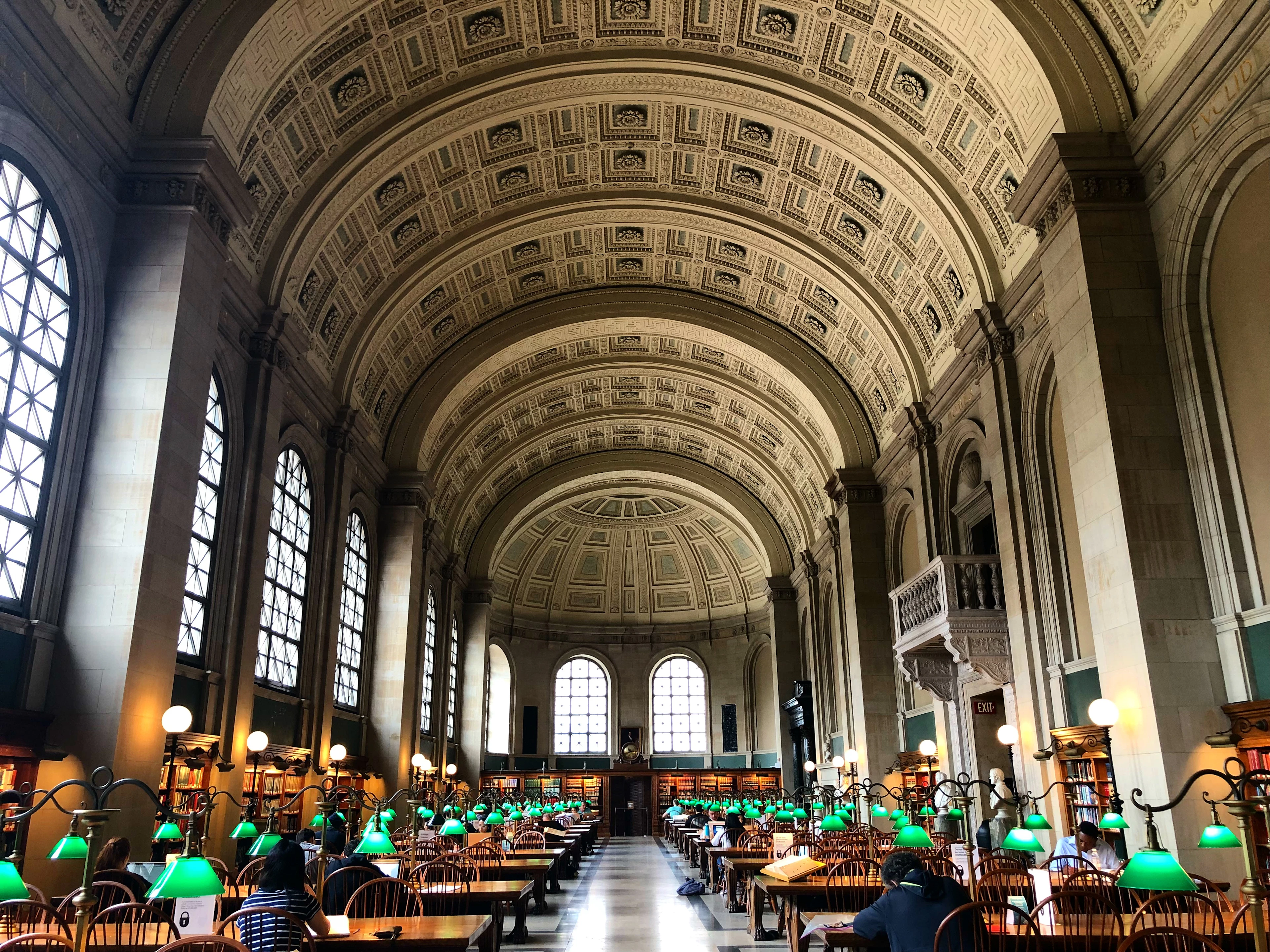Courtyard of the Boston Public Library, Boston