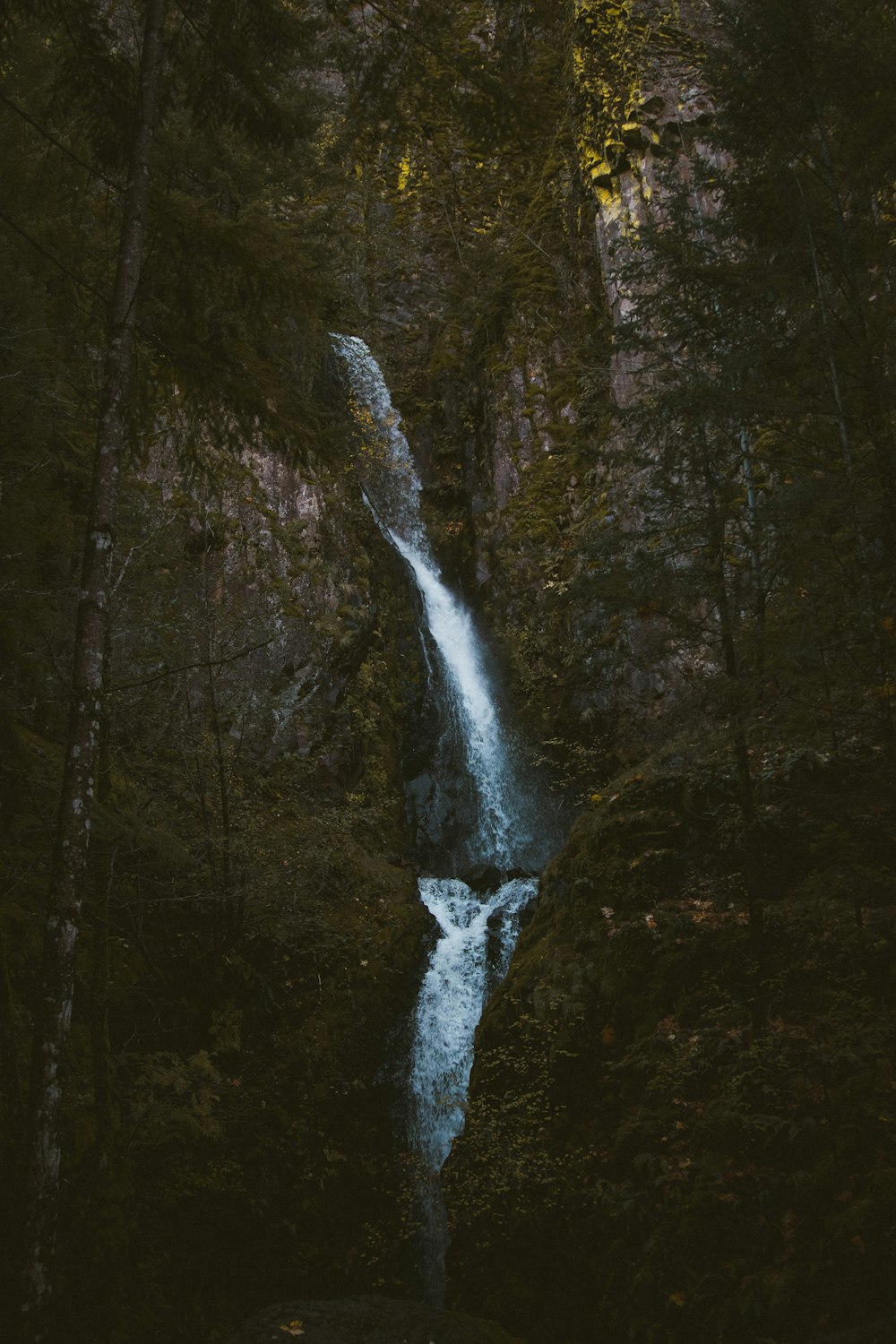 view of waterfall