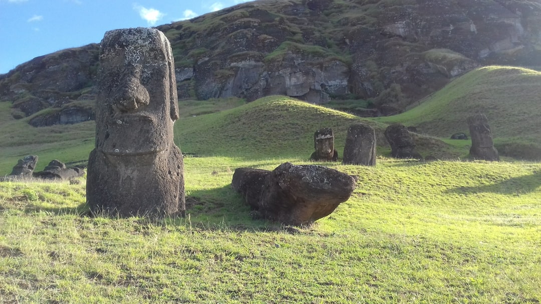 photo of Nationalpark Rapa Nui Hill near Easter Island
