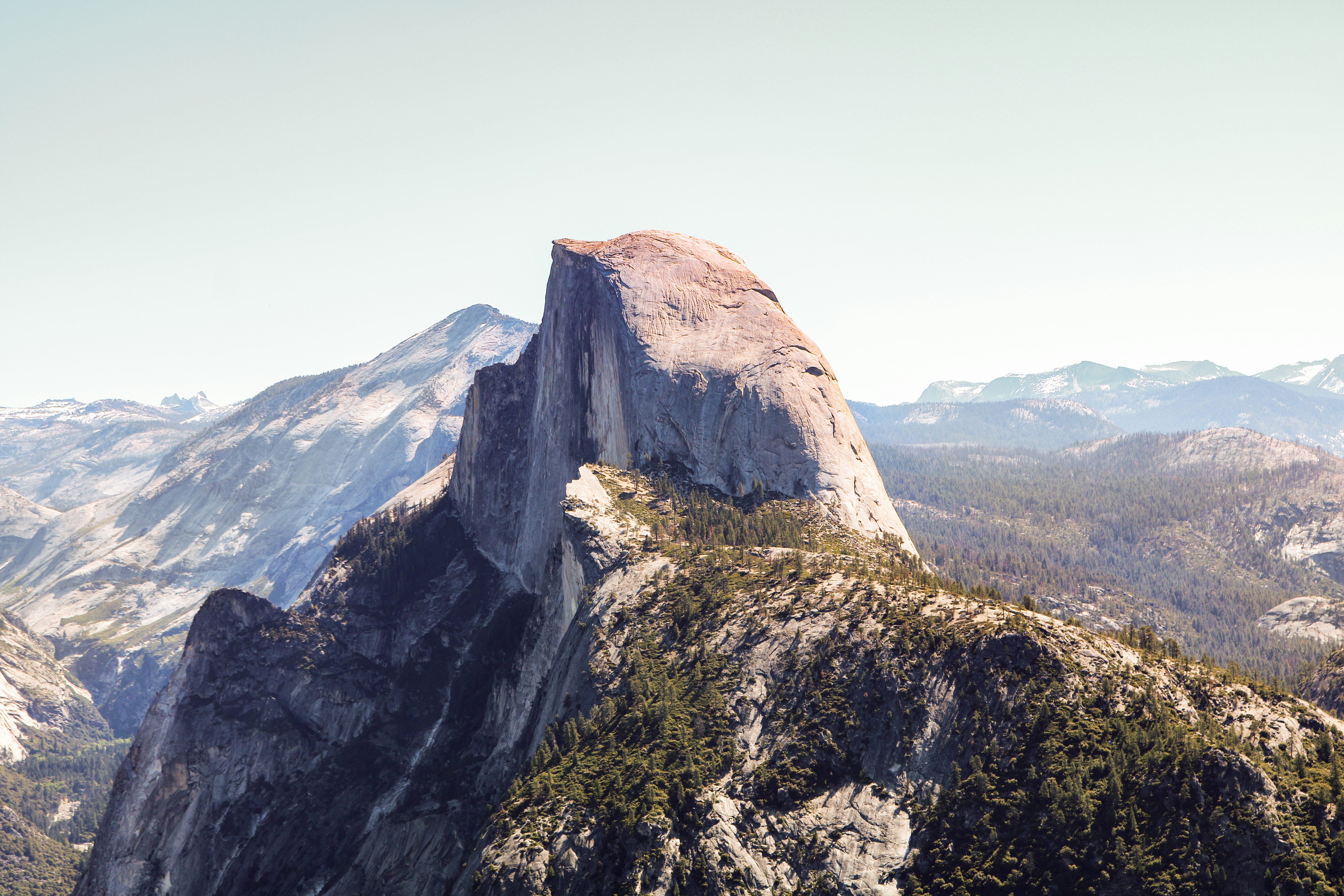 I took this shot from Glacier Point - a lookout spot above Yosemite Valley, and probably my favourite place on the planet. This majestic view of Half Dome never fails to astound me, and I end taking some variation of this same photo every time I go because I just can’t help it.