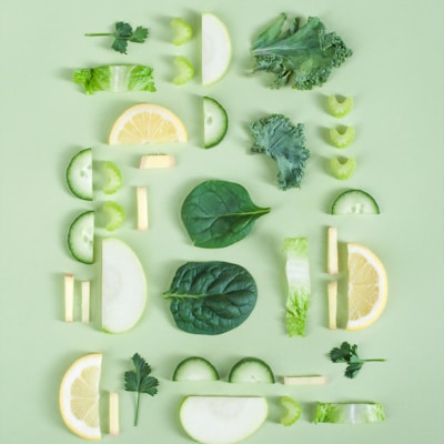 sliced fruit and vegetables