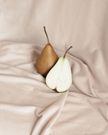 brown pear fruits