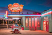Mr.D'z diner illustration