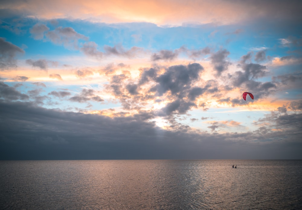 aerial photography of sea