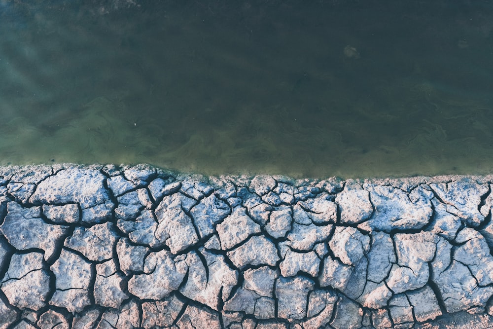 body of water near concrete surface during daytime