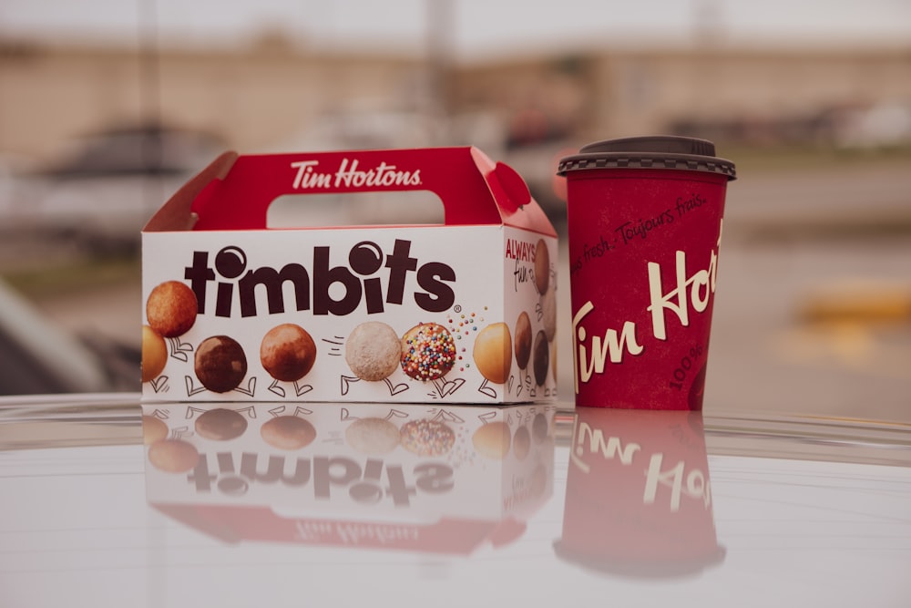 Timbits doughnut box