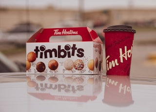 Timbits doughnut box