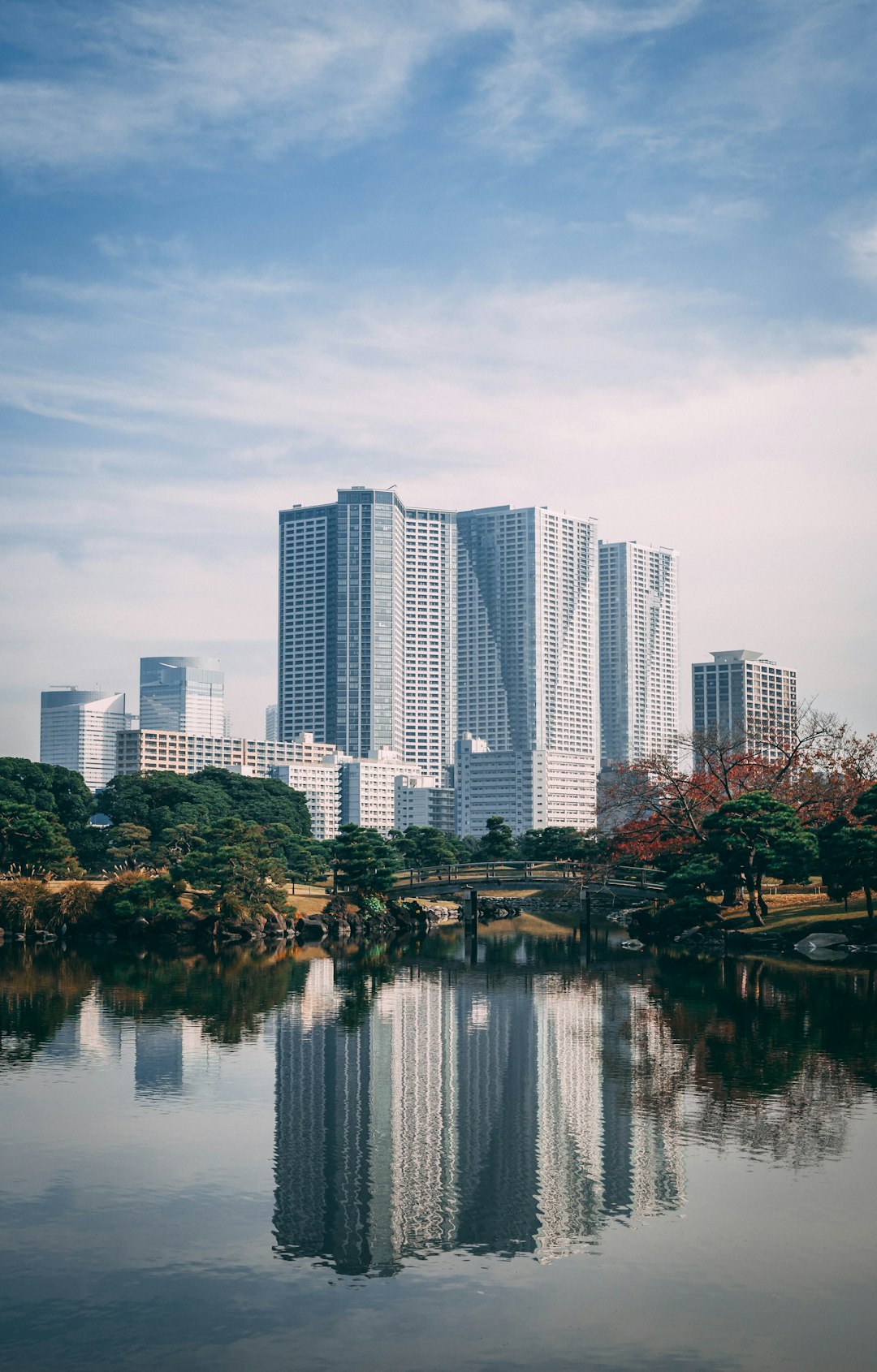 white high-rise buildings