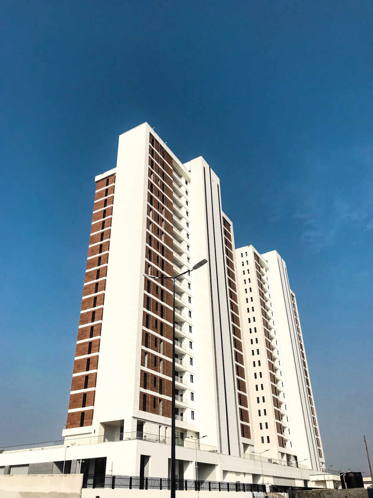 Modern high-rise building in Nigeria