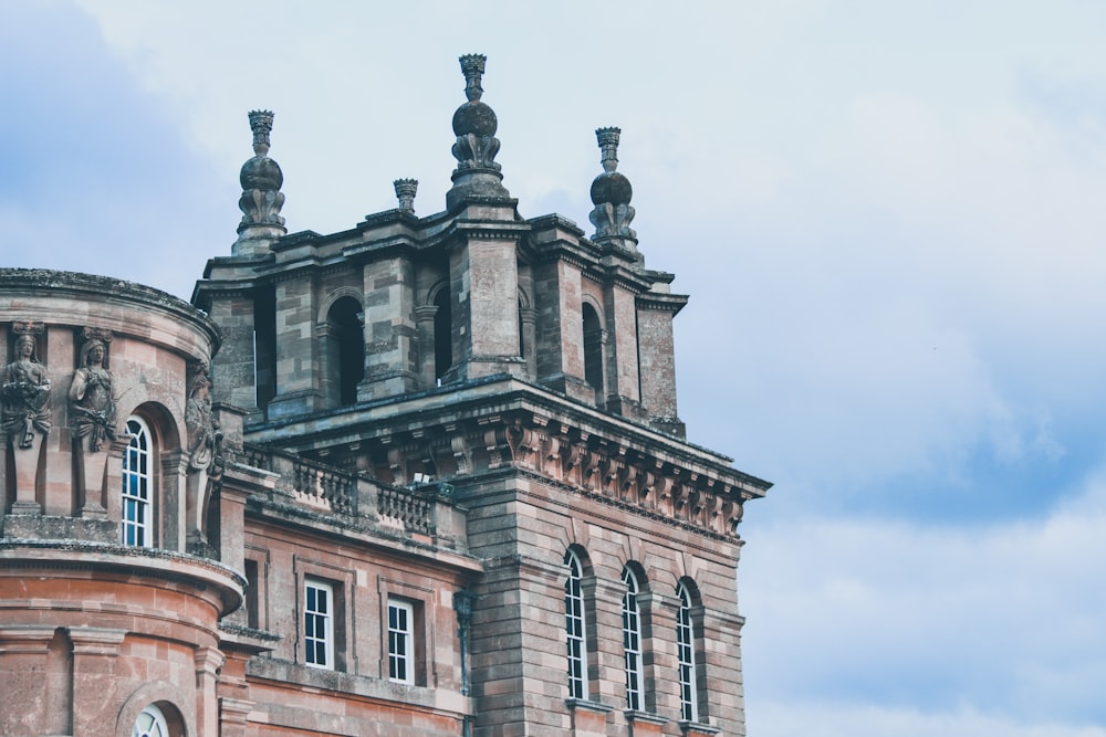 brown stone building