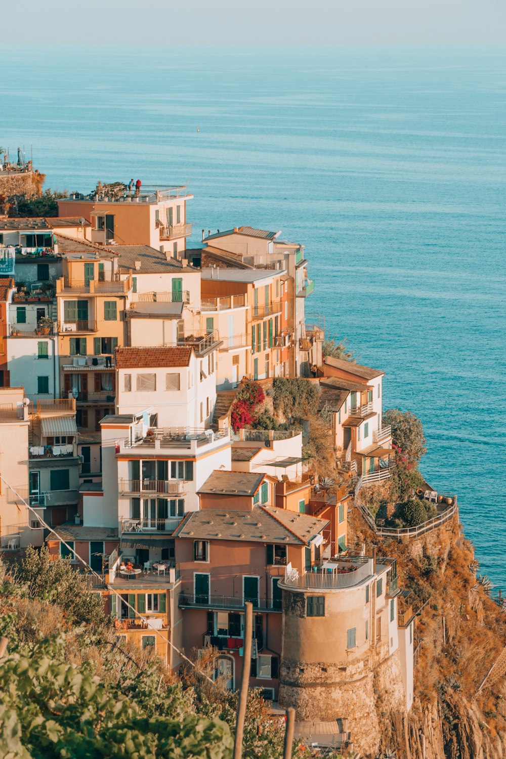 Fotografia aerea di edifici in calcestruzzo