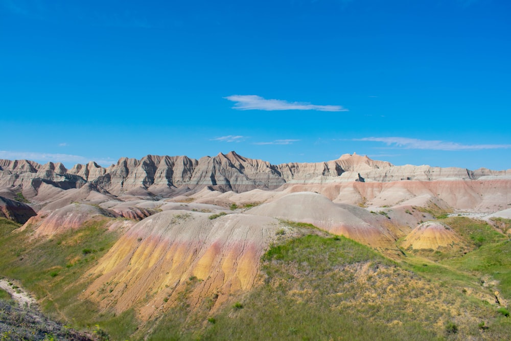 brown and gray mountain ridge