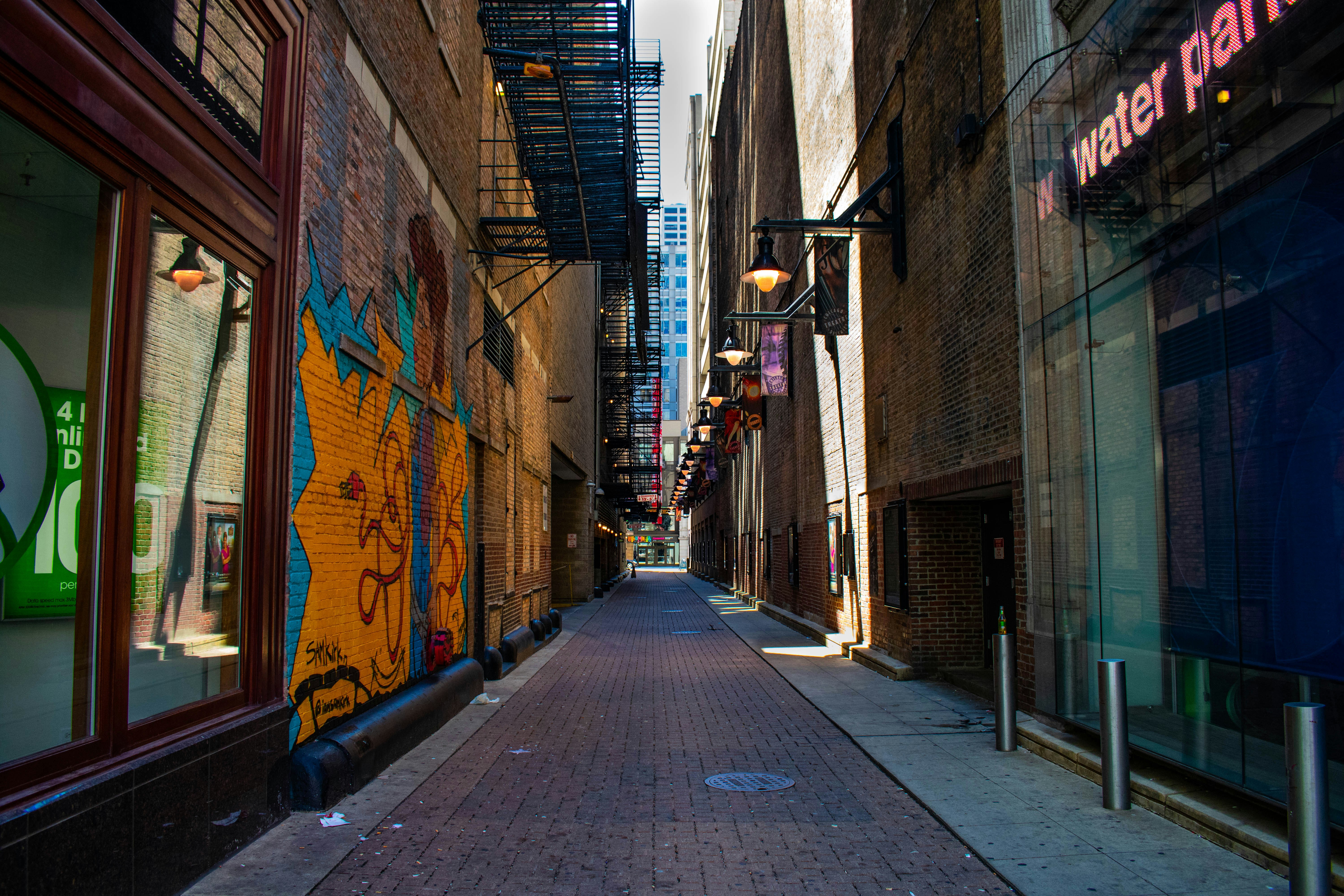 Colorful Alleyway