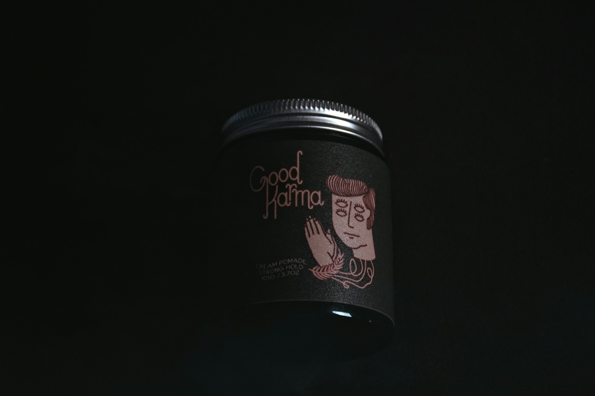 good karma jar with silver lid