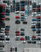 aerial photography of cars on parking lot