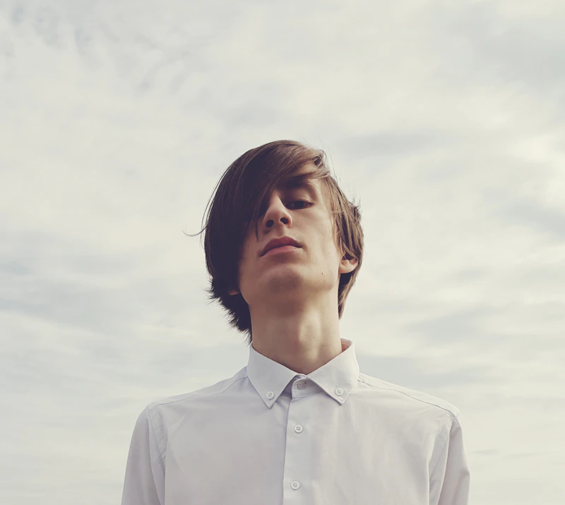 crisp white dress shirt for a polished look