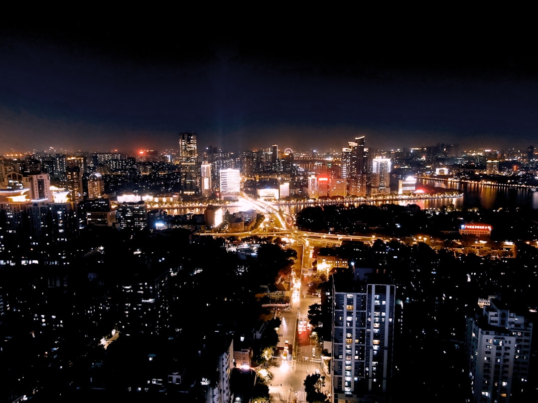 Skyline photo spot Po Hu Bin Guan （ Bao Hua Zheng Zhong Yue Jie ） Guangzhou
