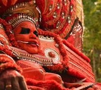 hindu deity statue during daytime