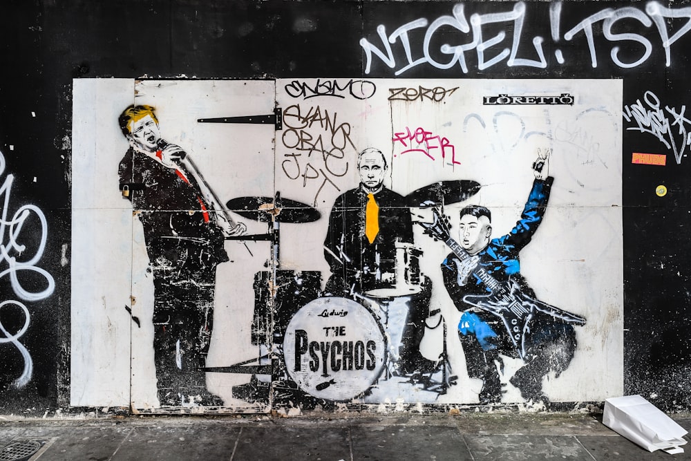 The Psychos graffiti