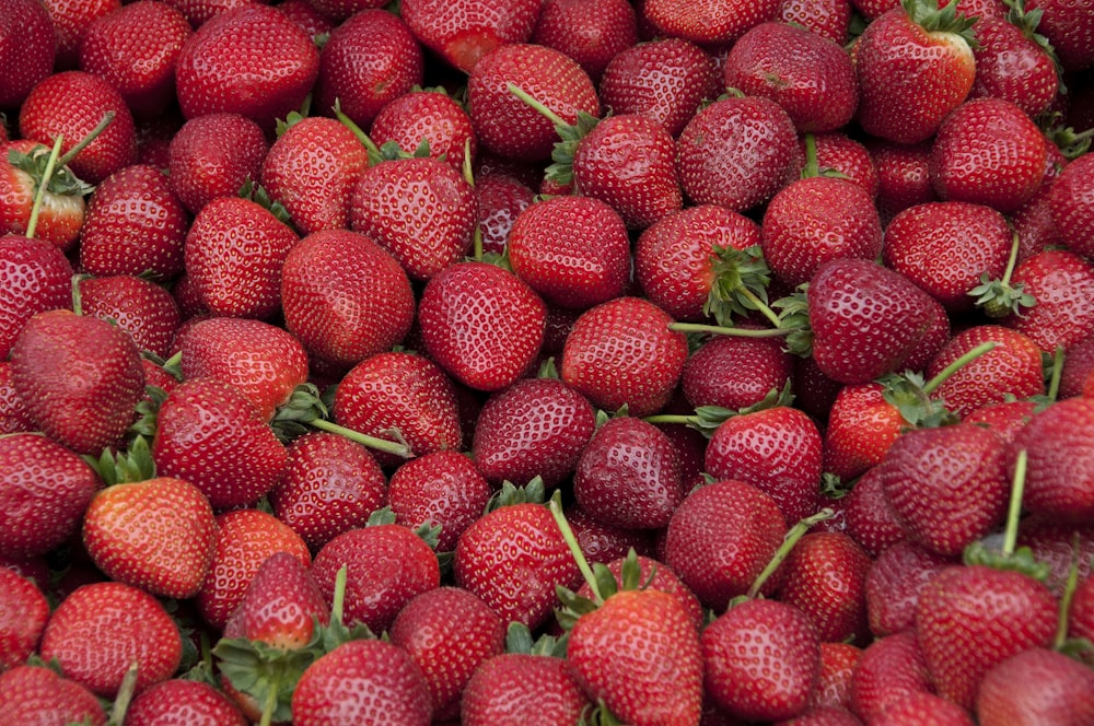 red raspberries