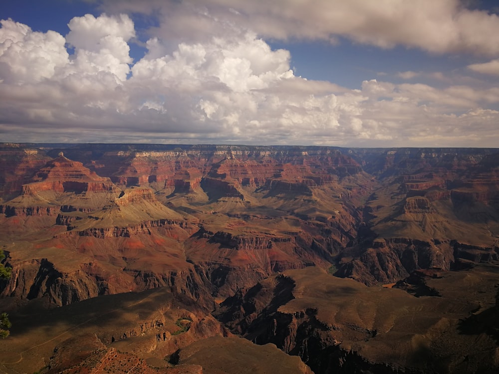 aerial photo of Grand Canyon