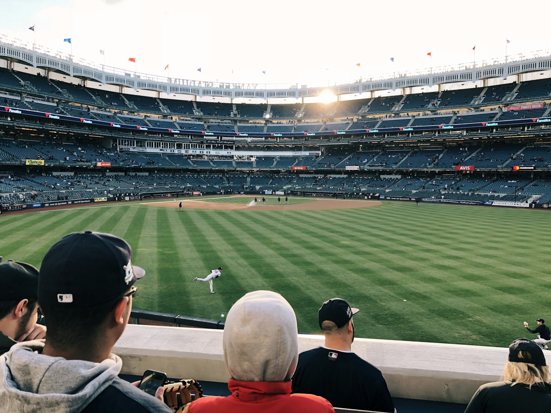 people inside baseball stadium