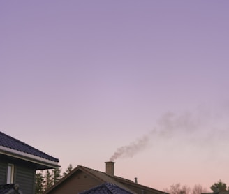 houses with different roof colors