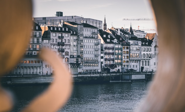 high-rise buildings beside body of water