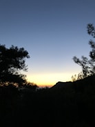 A still frame from a cinematic video project showing a sunset scene.