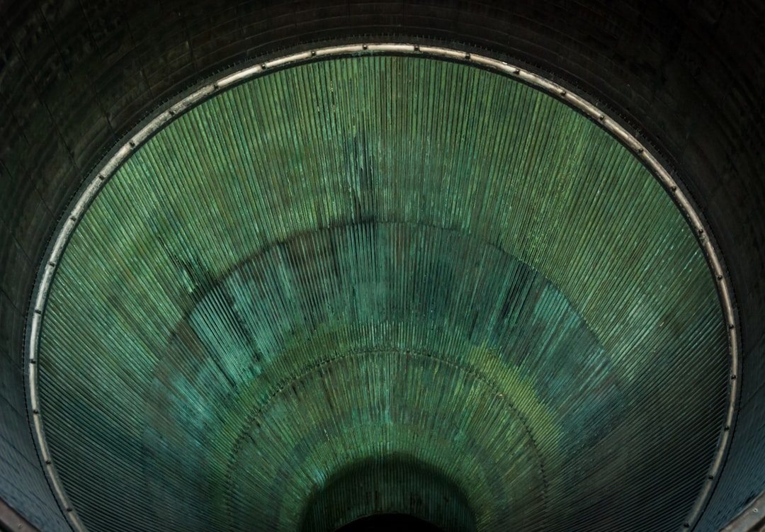The patina and texture on the inside of this rocket thruster bell is amazing. The amount of heat this has to withstand is hard to imagine.