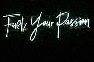 fuel your passion text