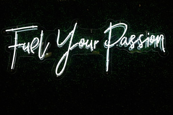 fuel your passion text