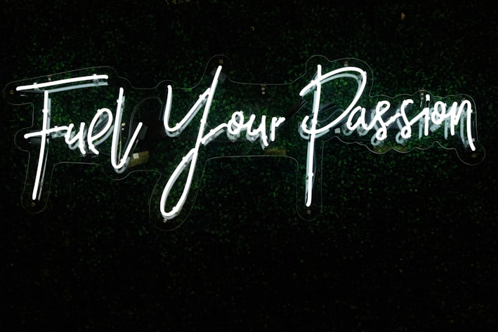 fuel your passion text