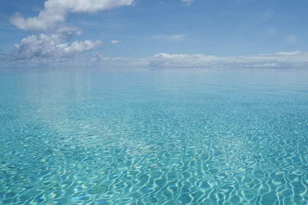 calm body of water