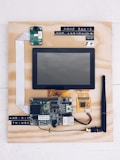 black LED monitor