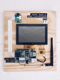 black LED monitor