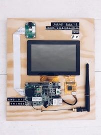 black LED monitor
