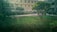 A well-maintained commercial property with lush greenery and clear pathways.