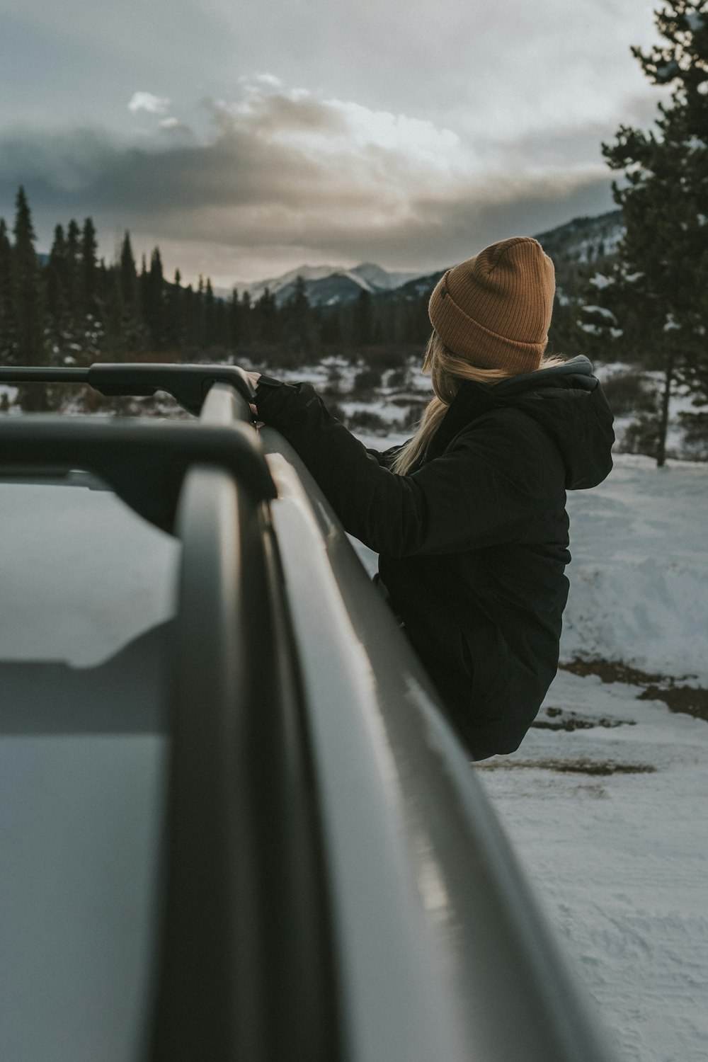 man in black hoodie