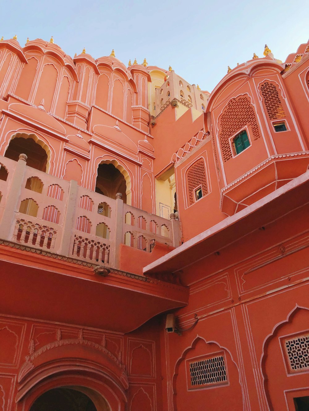 red concrete building