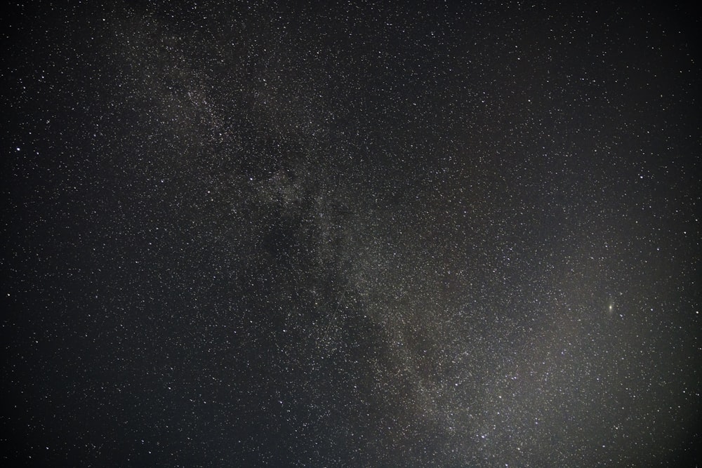 constellation view at night time