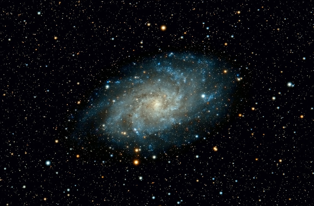 Galaxia en la noche