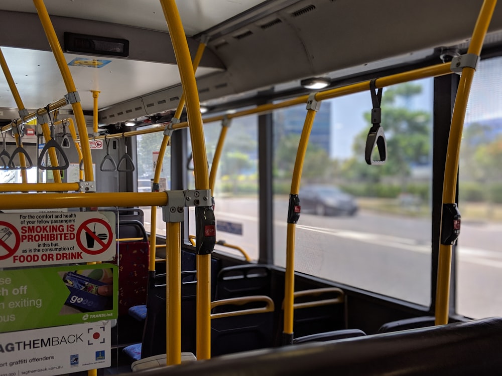 view of buss interior