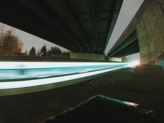 time lapse photography of road in Saint-Basile-le-Grand Canada