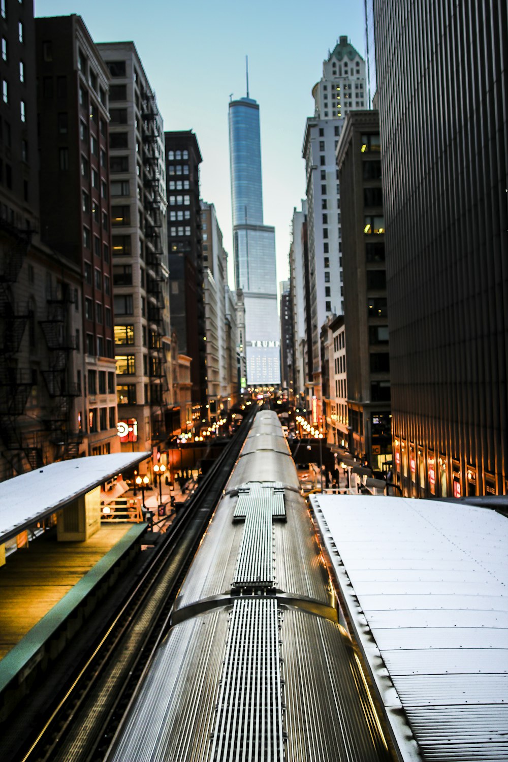 view of high rise buildings