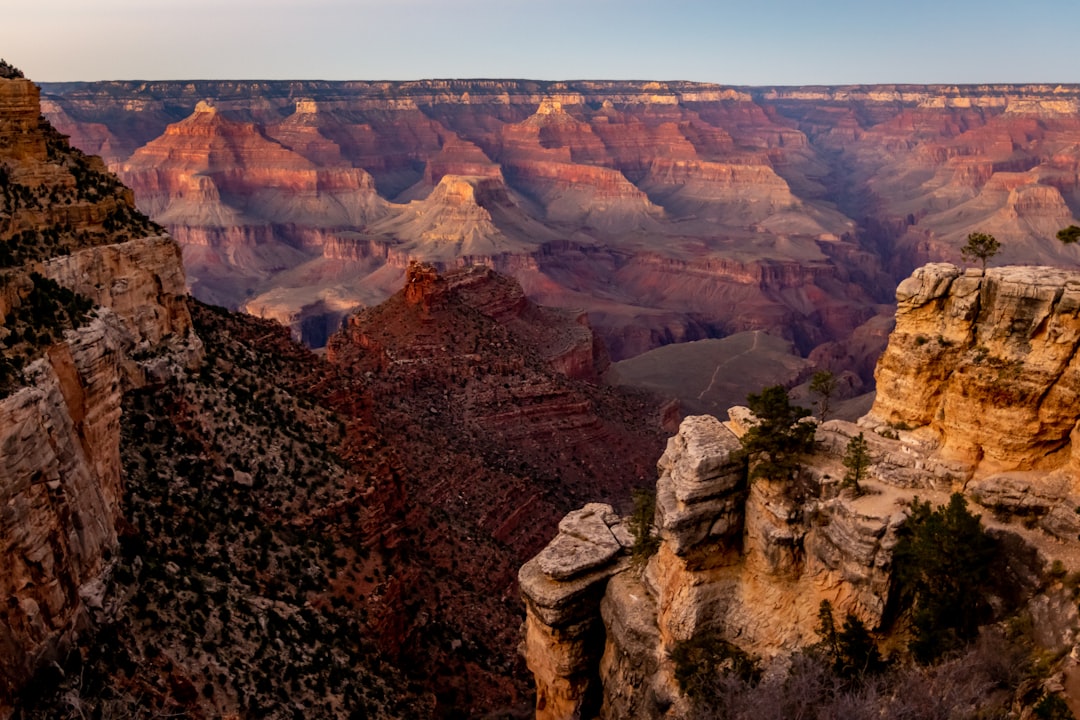 mountain peak, Twilight on the South Rim
