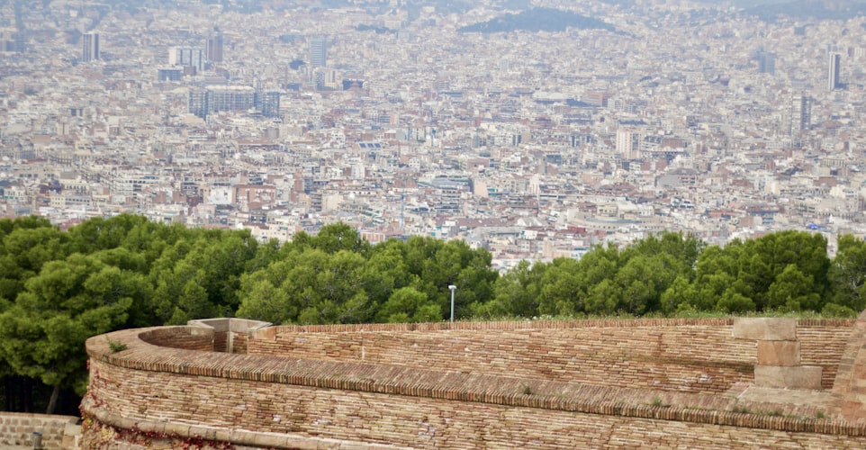 Top View of Montjuic